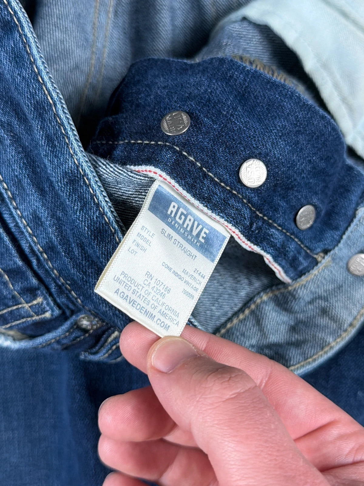 Agave Salvedge Denim Jeans