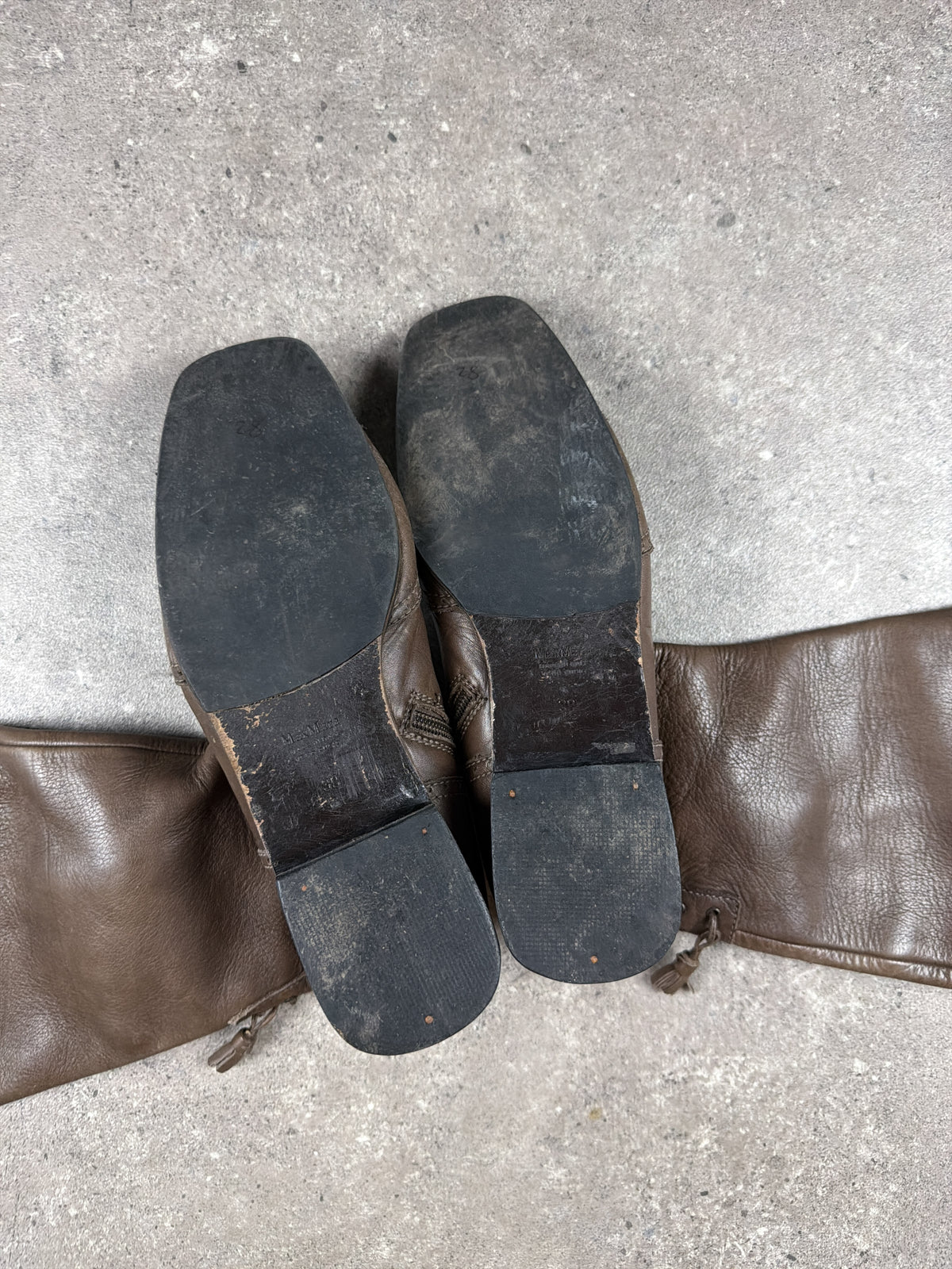 Max Mara Leather Boots