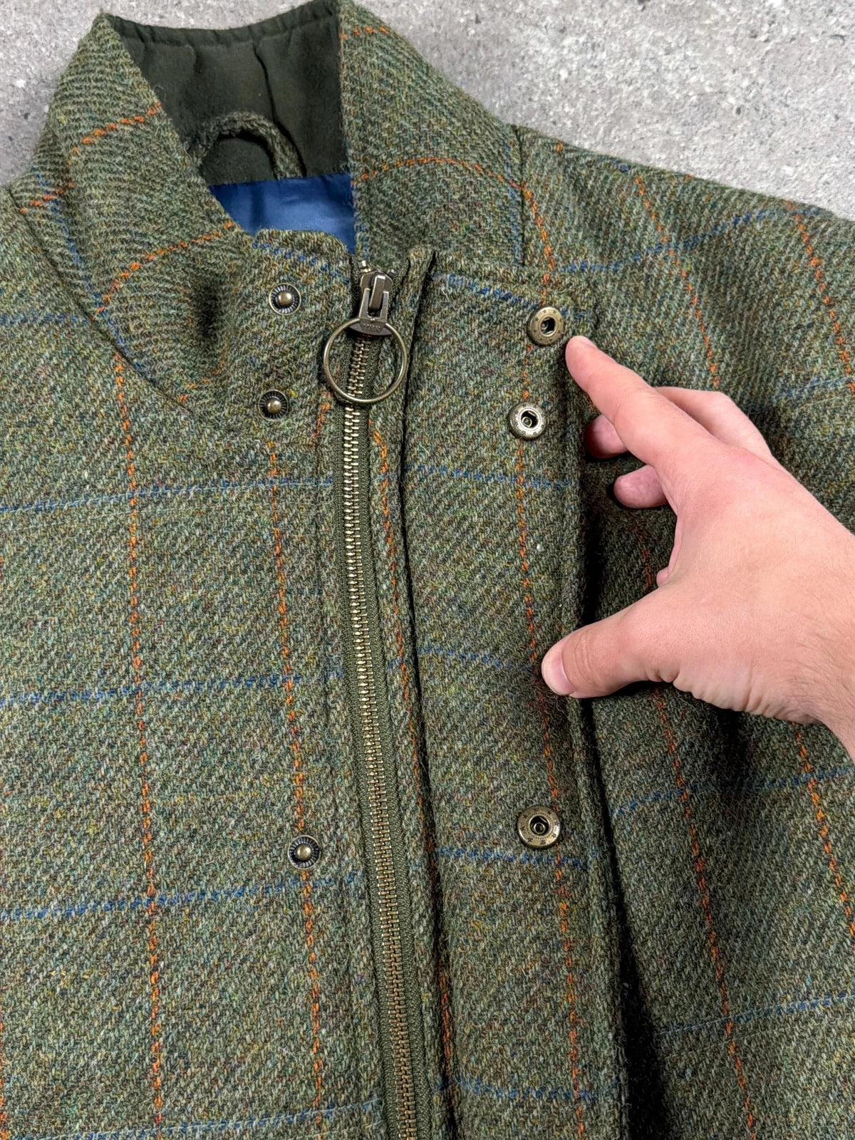 Harris Tweed Wool Vest