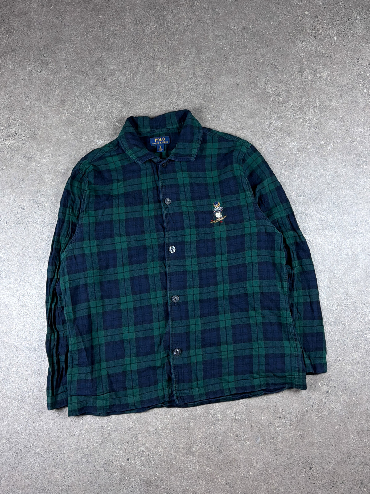 Polo Ralph Lauren Bear Checkered Shirt