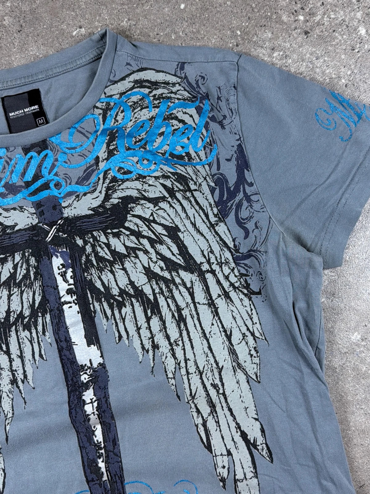 Vintage Much More Affliction Wings
