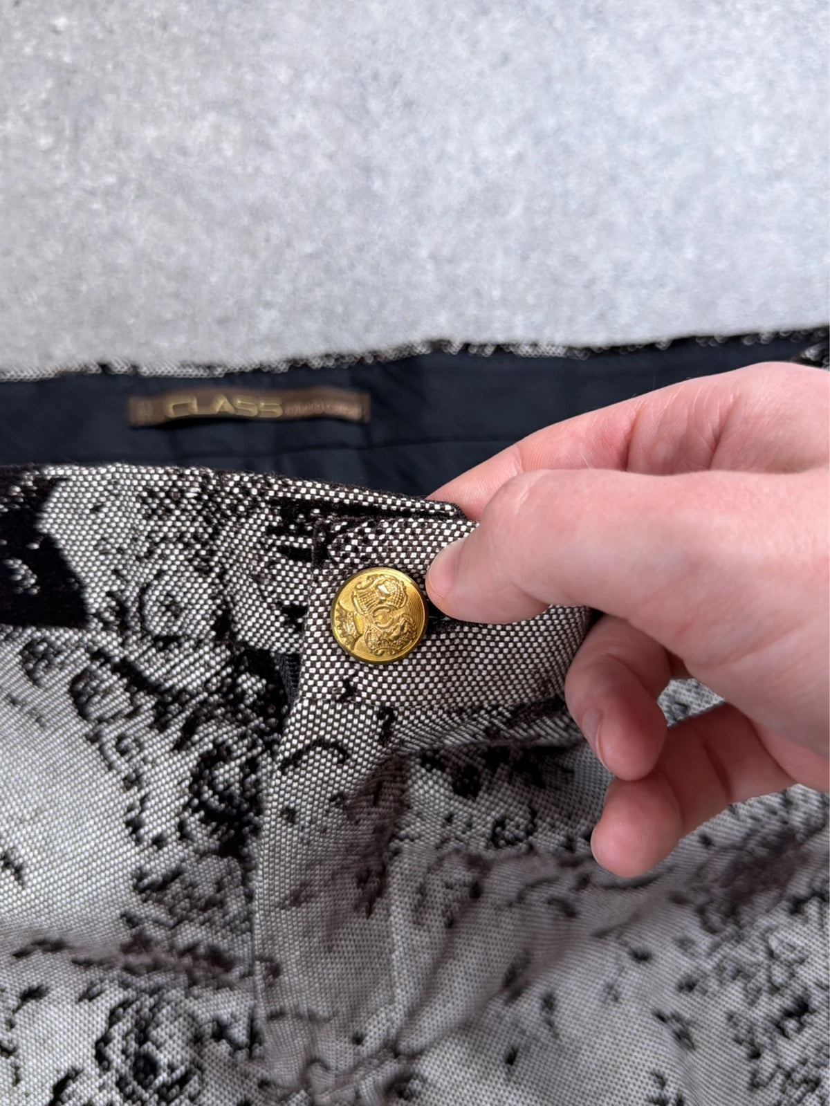 Roberto Cavalli Wool Trousers