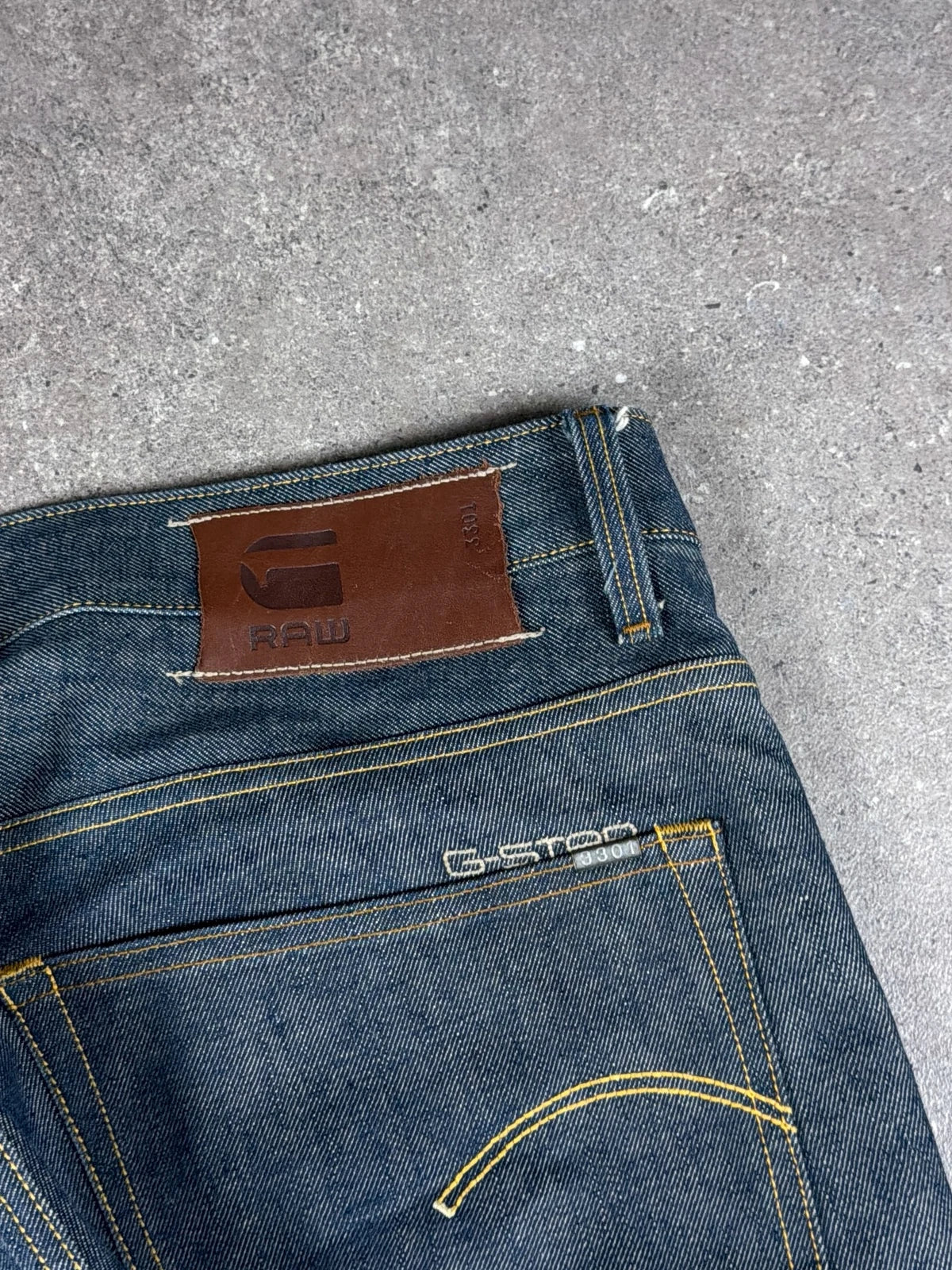 G Star Raw Selvedge Denim Jeans