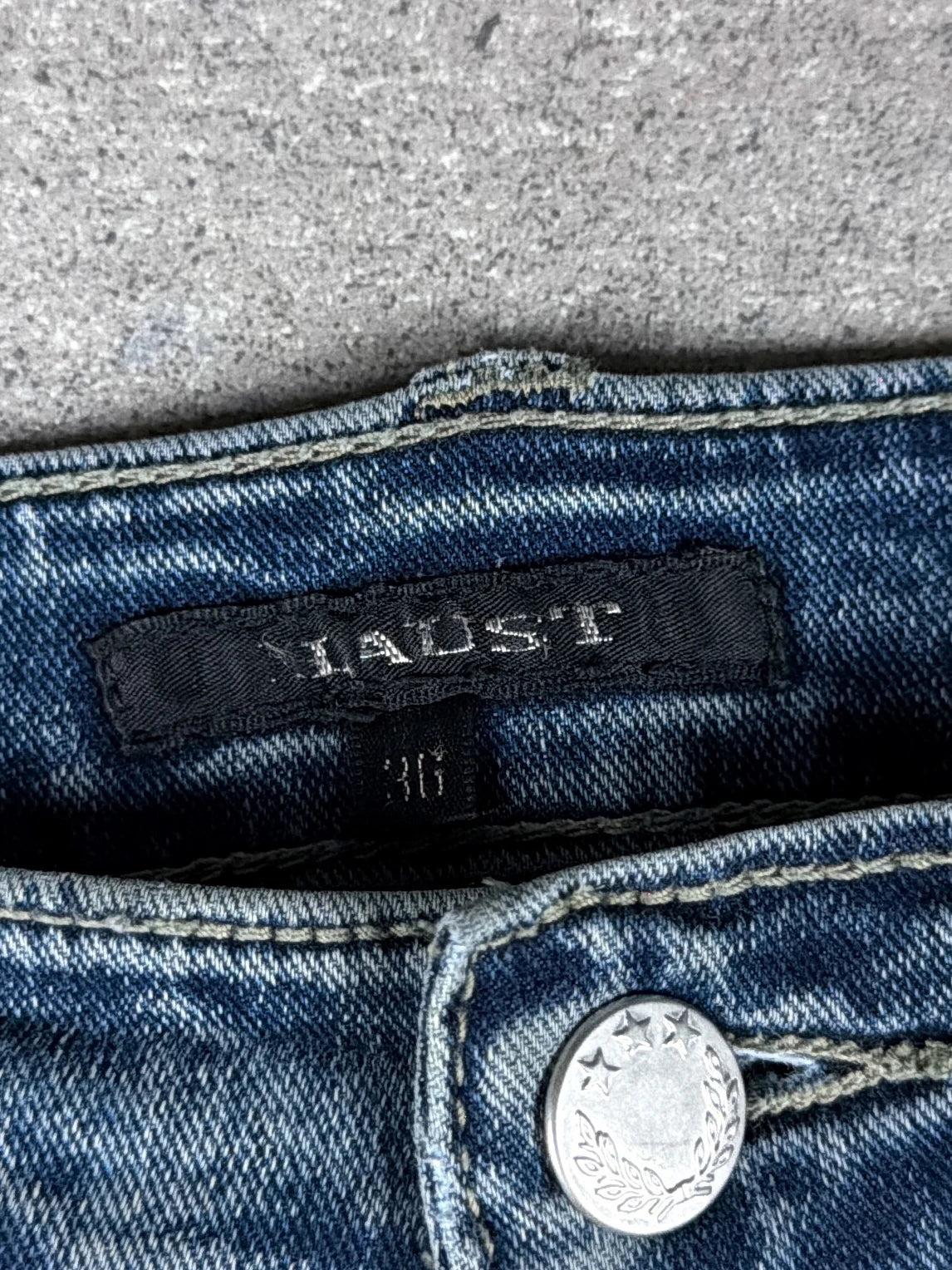 Vintage Denim Jeans Capri