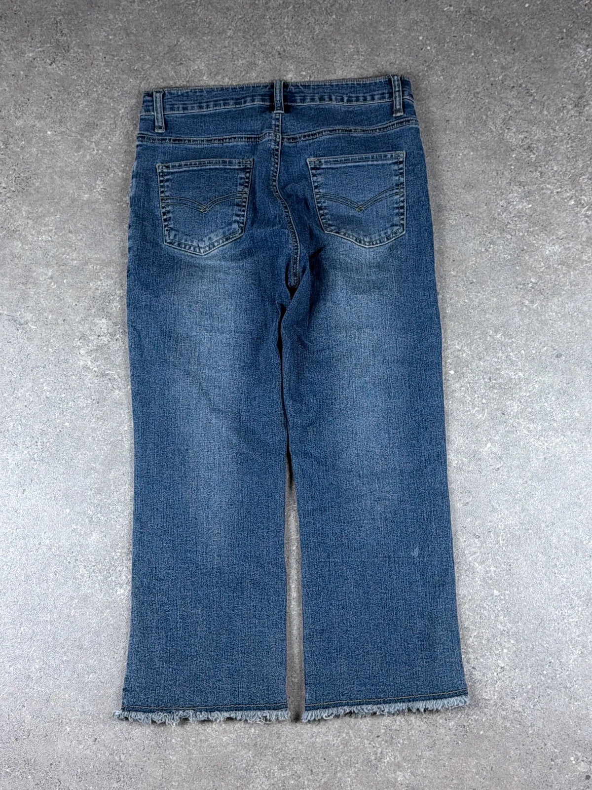 Vintage Denim Jeans Capri