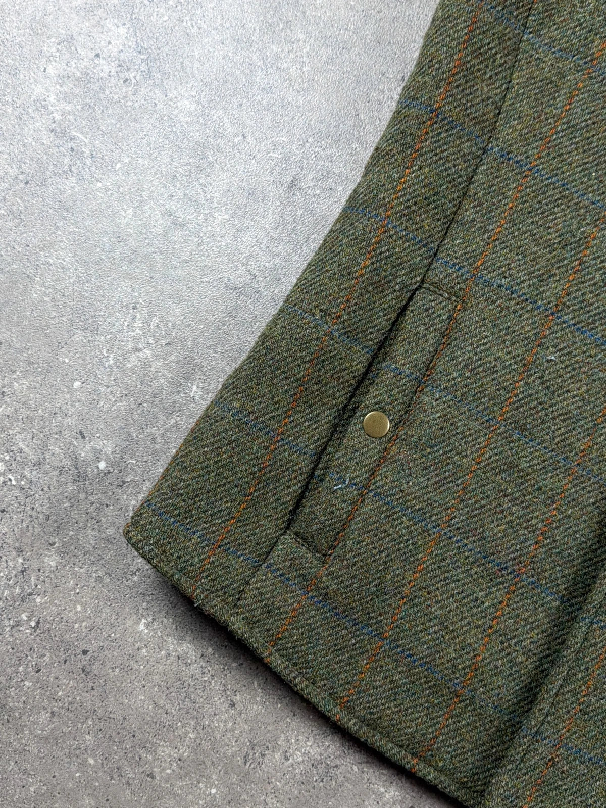 Harris Tweed Wool Vest