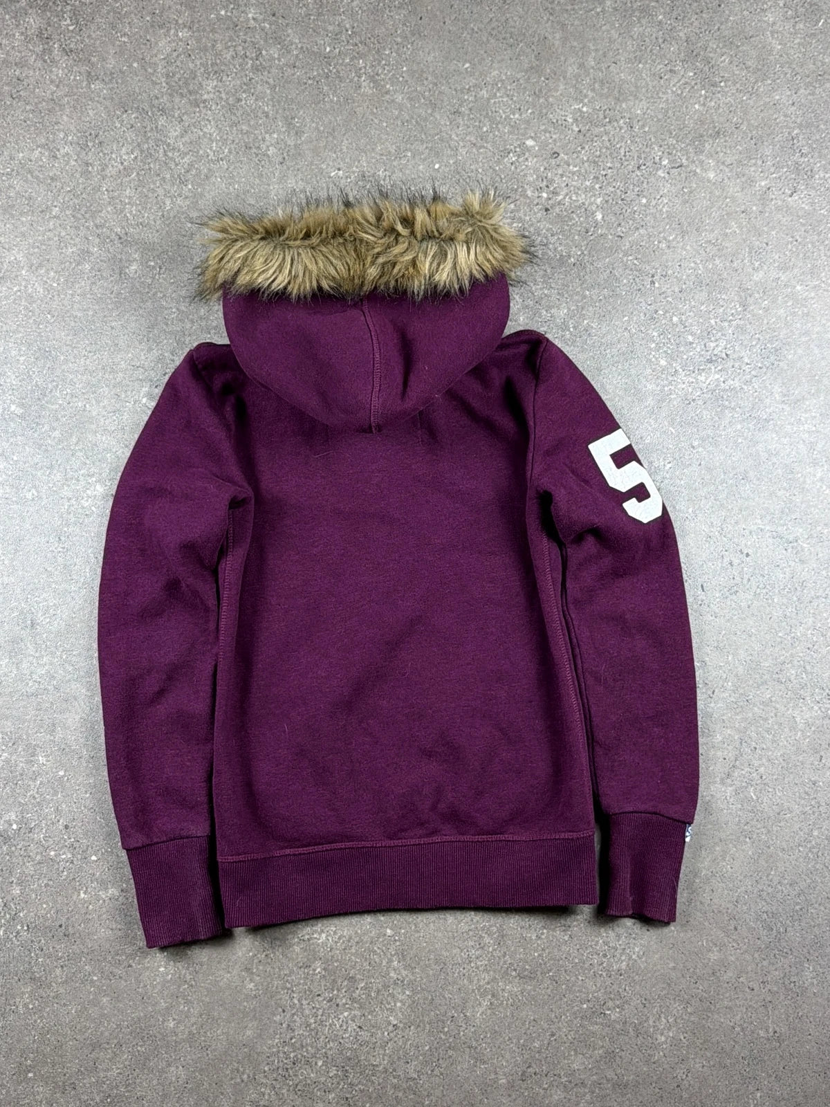 Superdry Faux Fur Hoodie Zip