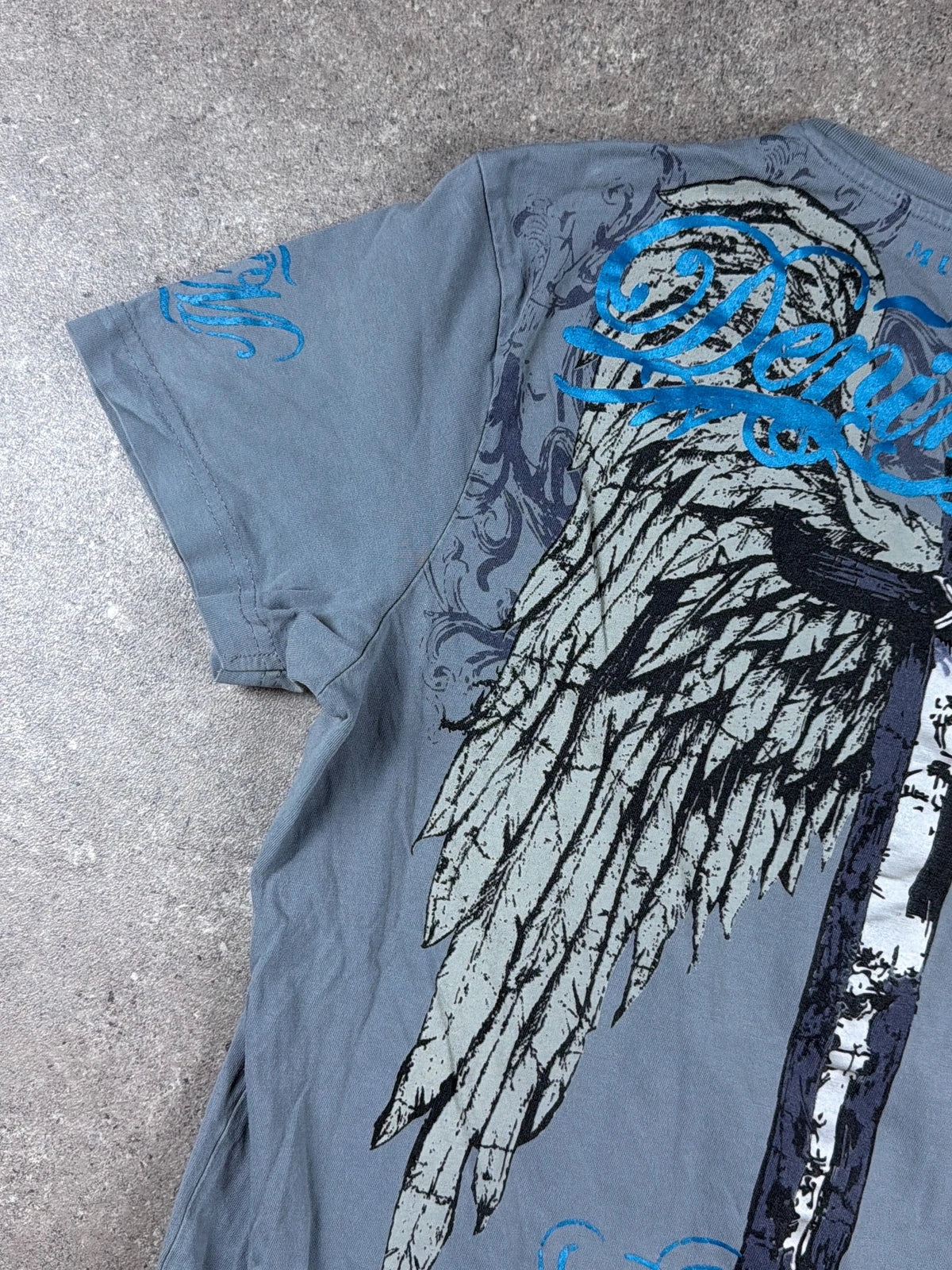 Vintage Much More Affliction Wings