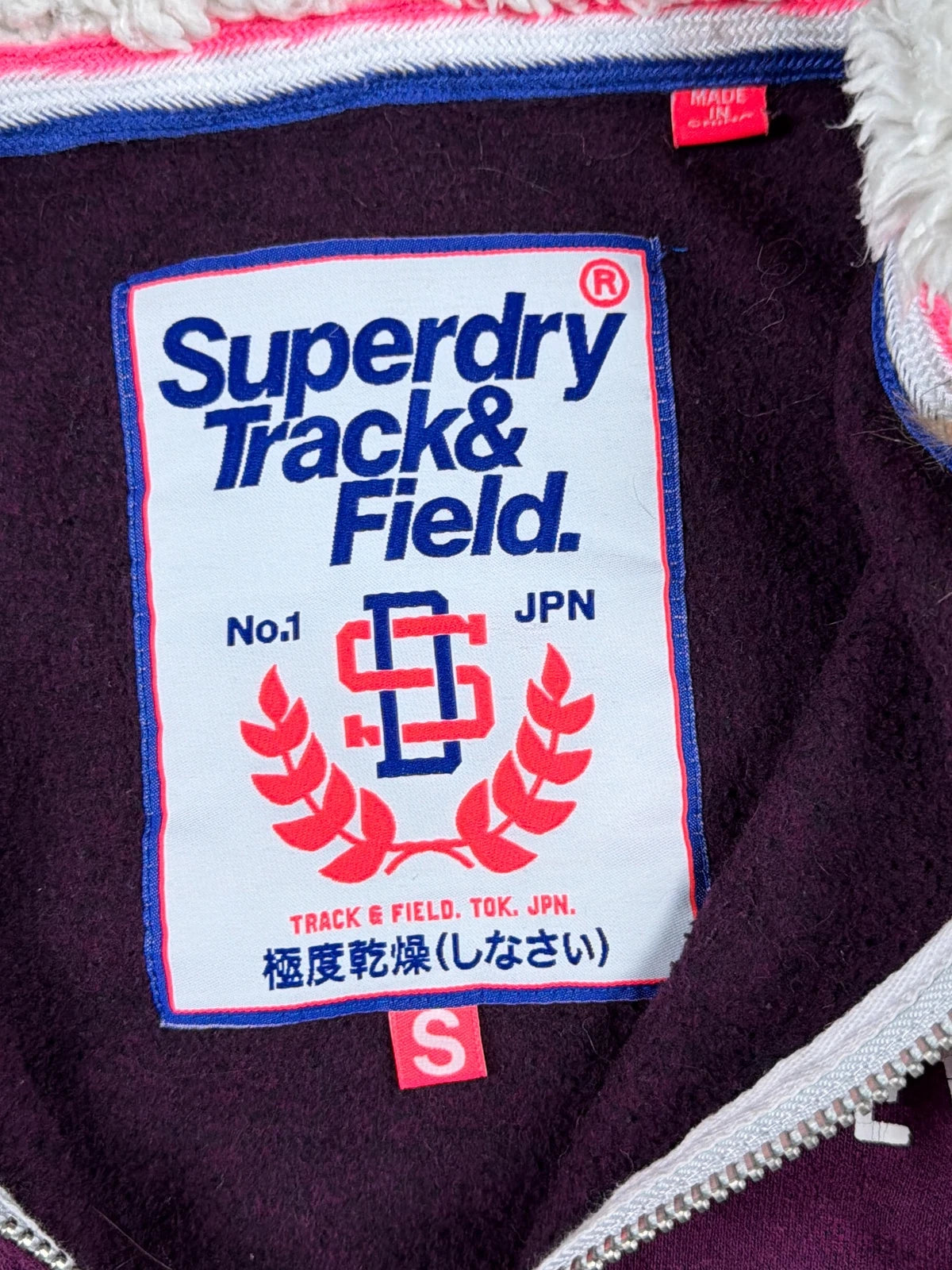 Superdry Faux Fur Hoodie Zip