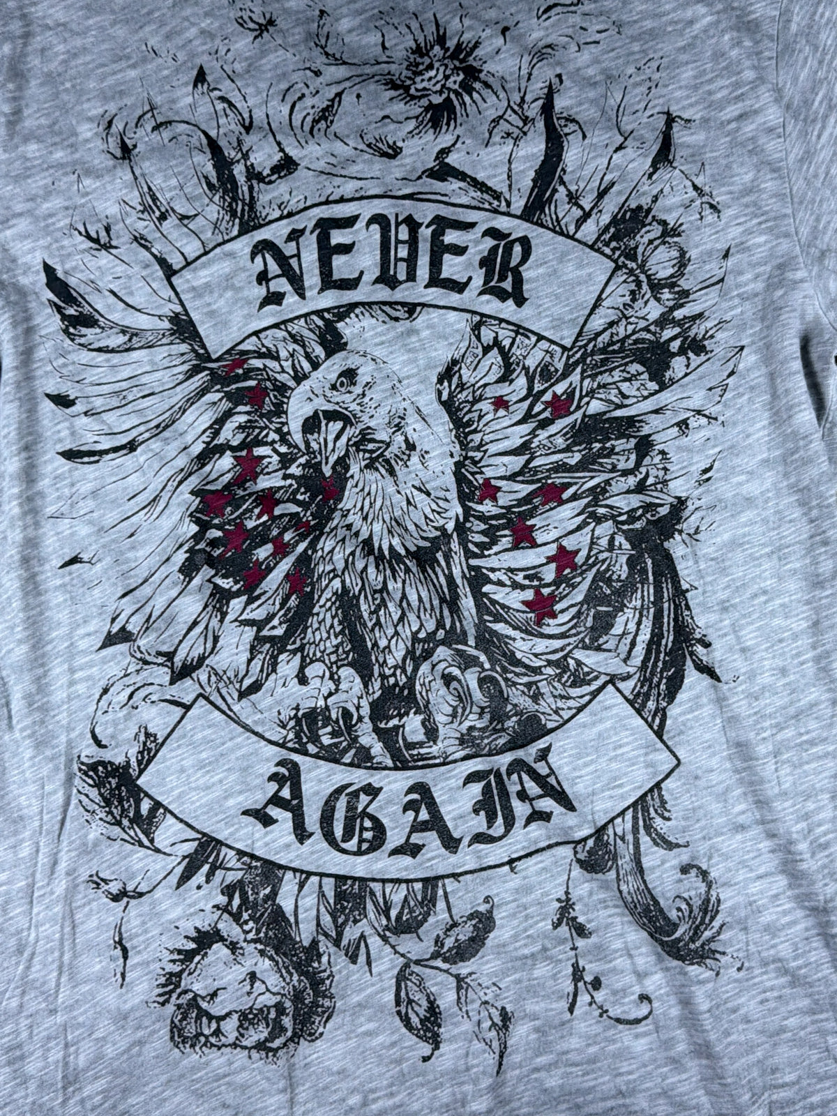 Vintage Never Again Eagle