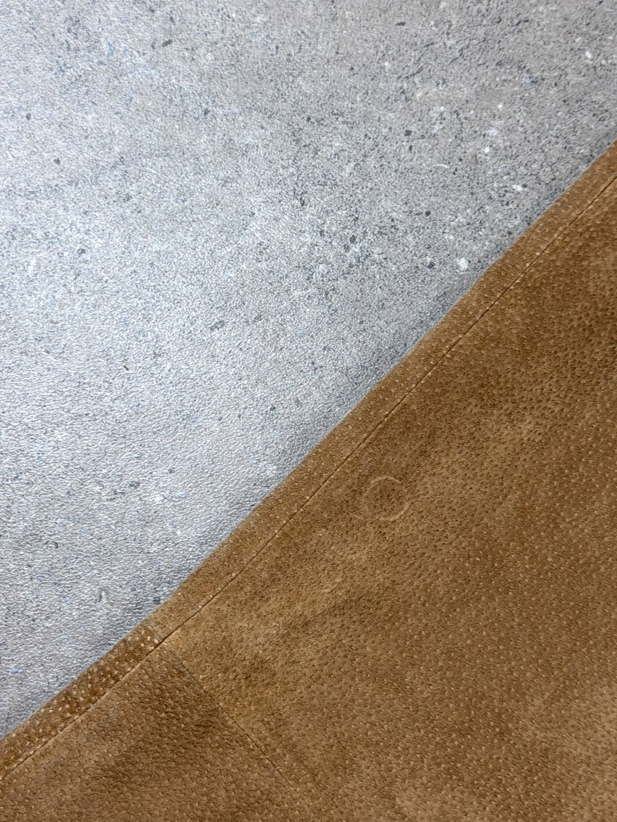 Vintage Leather Suede Low Rise Flare