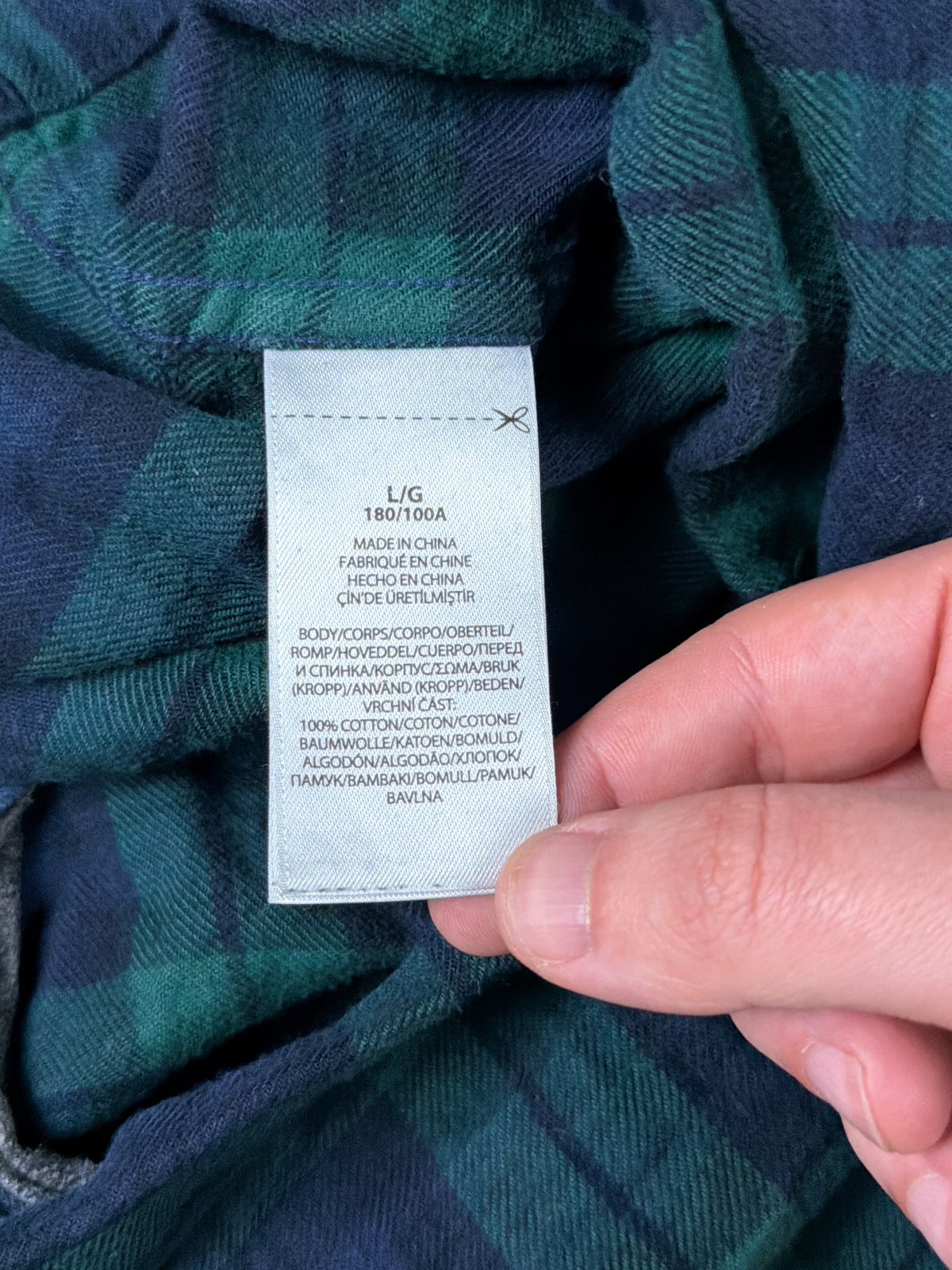 Polo Ralph Lauren Bear Checkered Shirt