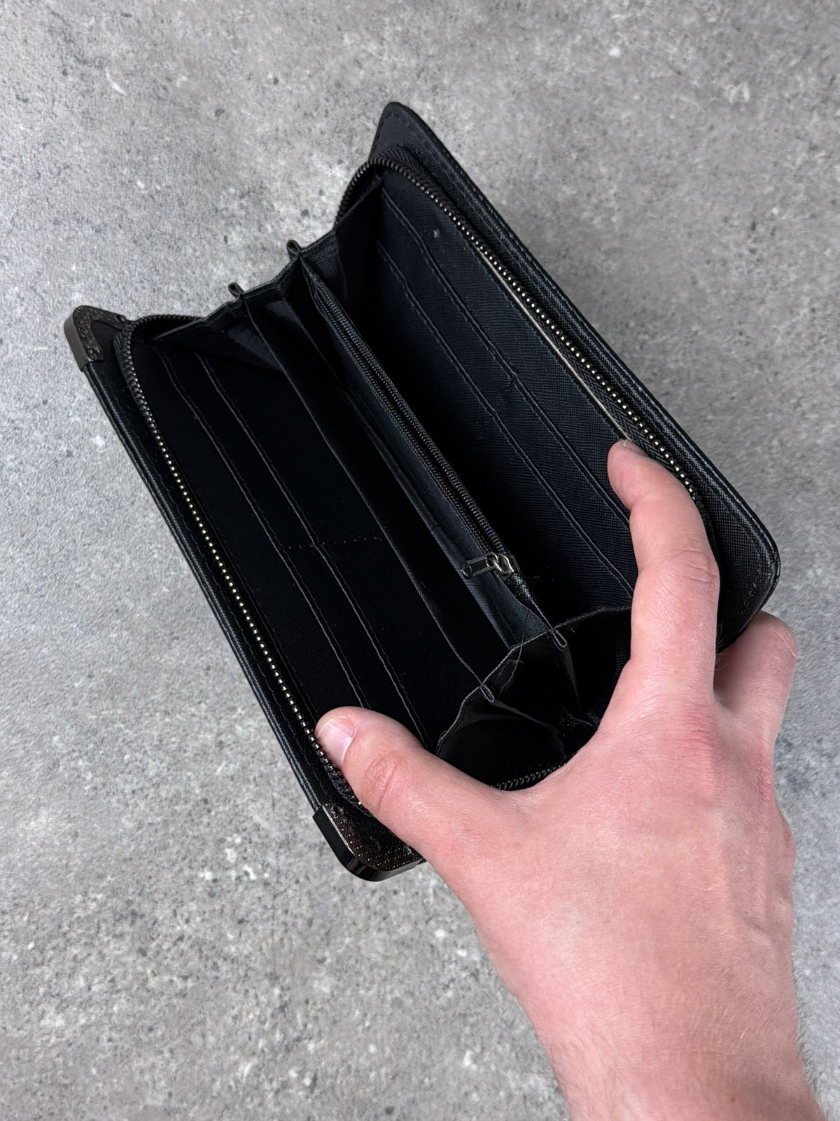 Vintage Skull Leather Wallet