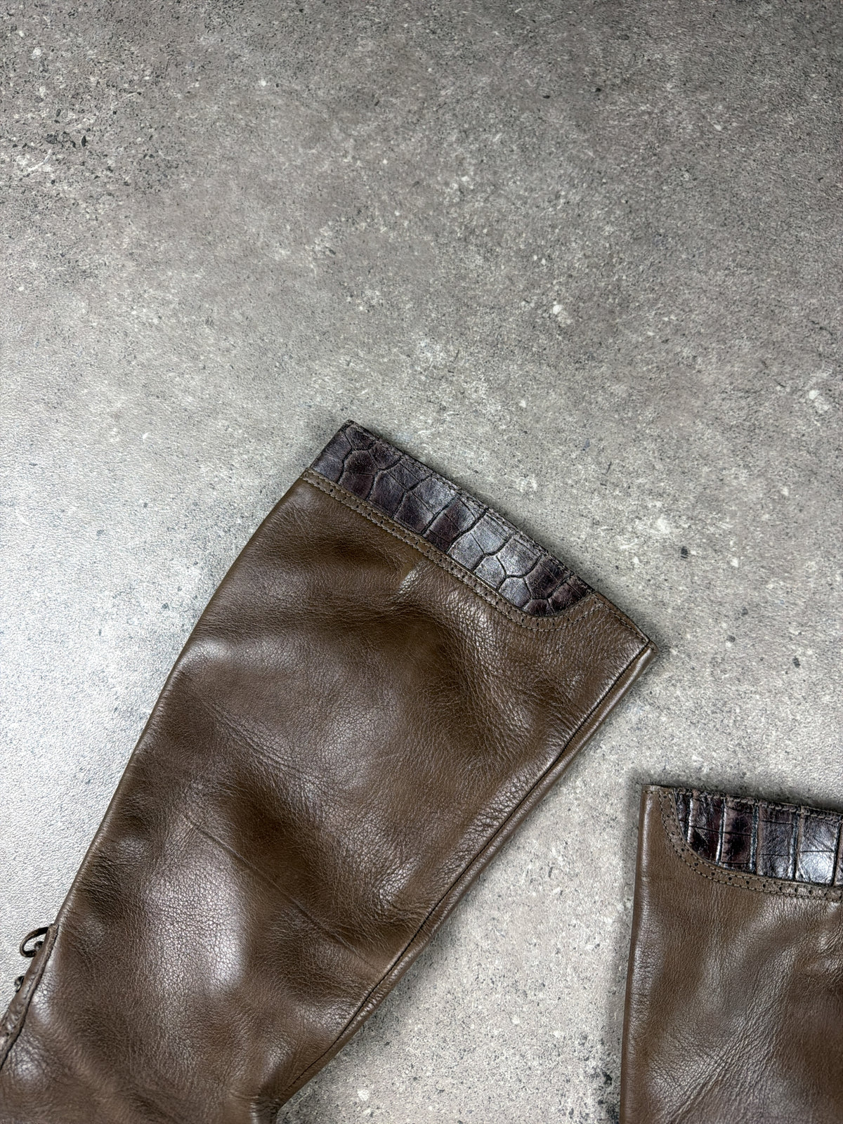 Max Mara Leather Boots