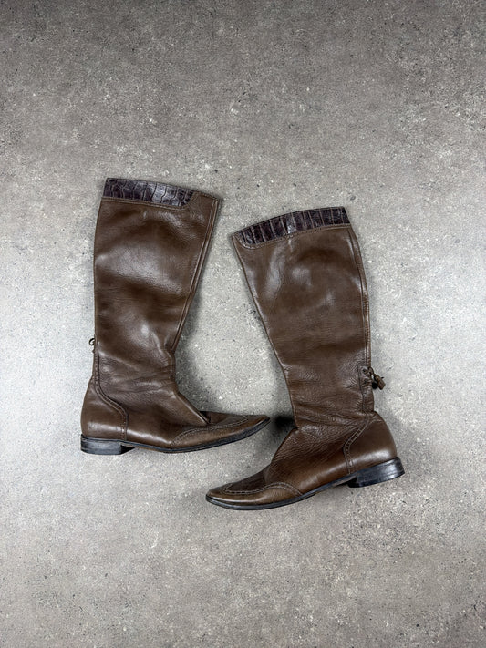 Max Mara Leather Boots