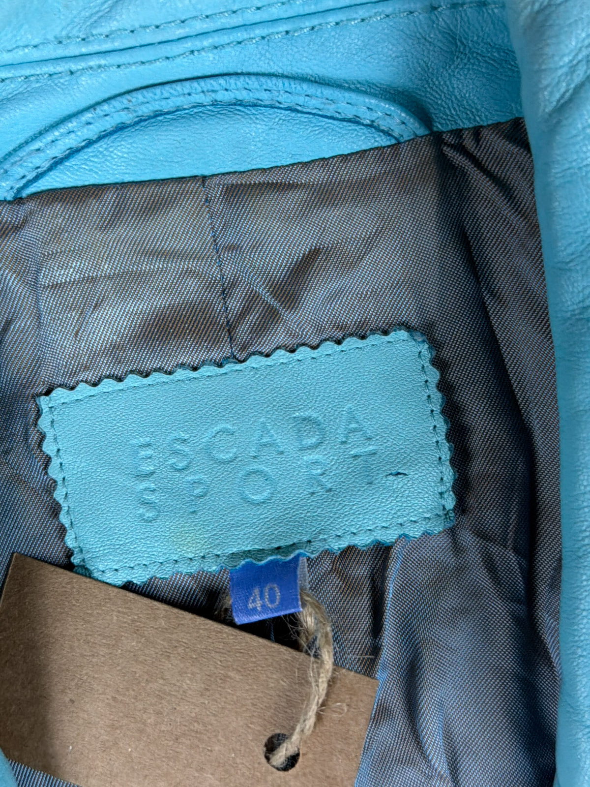 Escada Leather Jacket