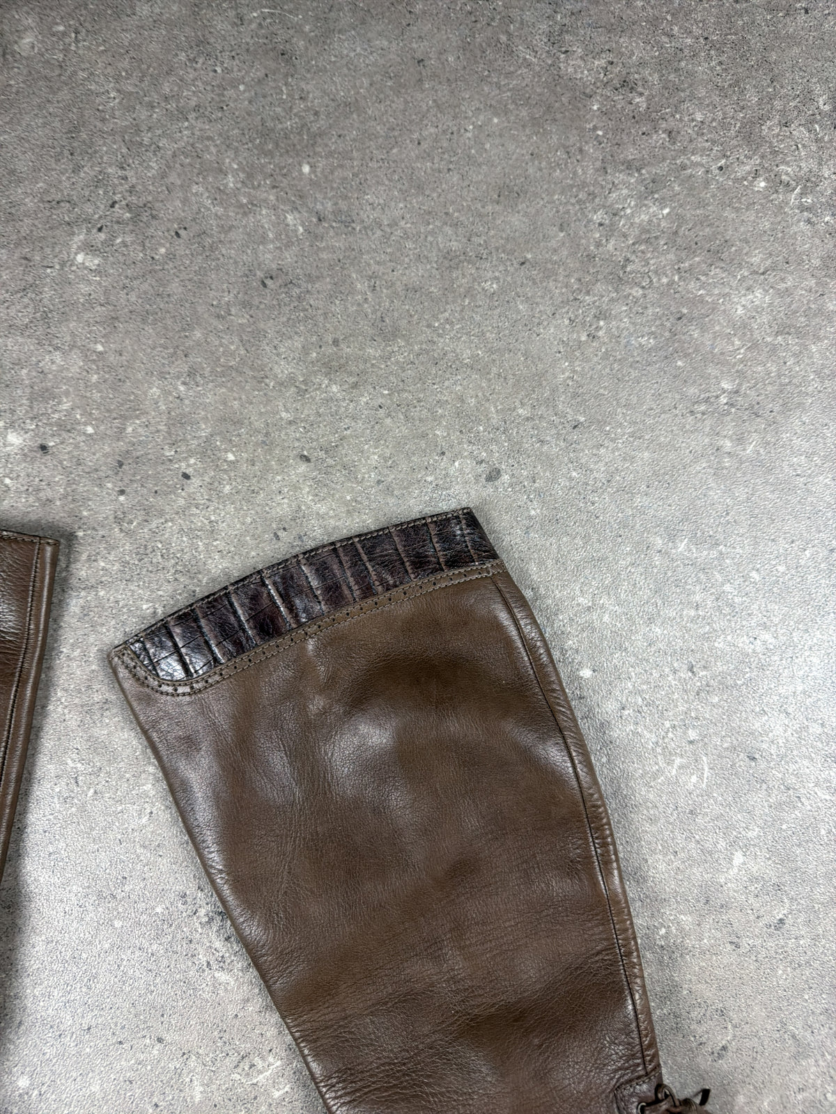 Max Mara Leather Boots