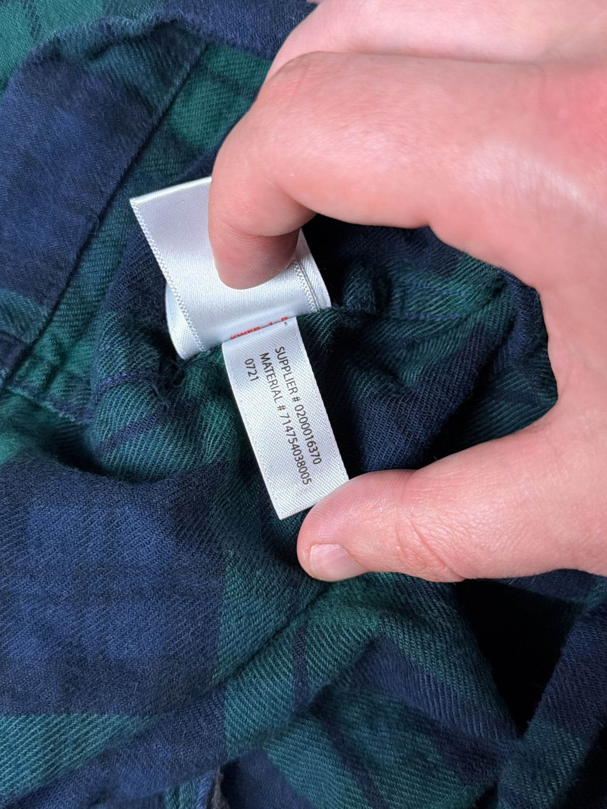 Polo Ralph Lauren Bear Checkered Shirt
