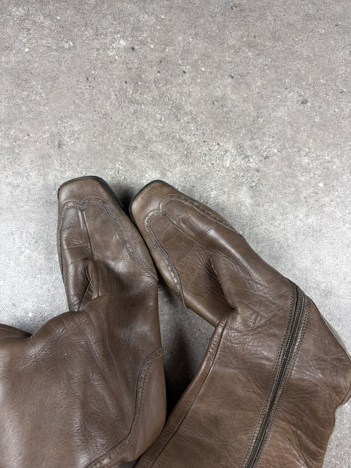 Max Mara Leather Boots