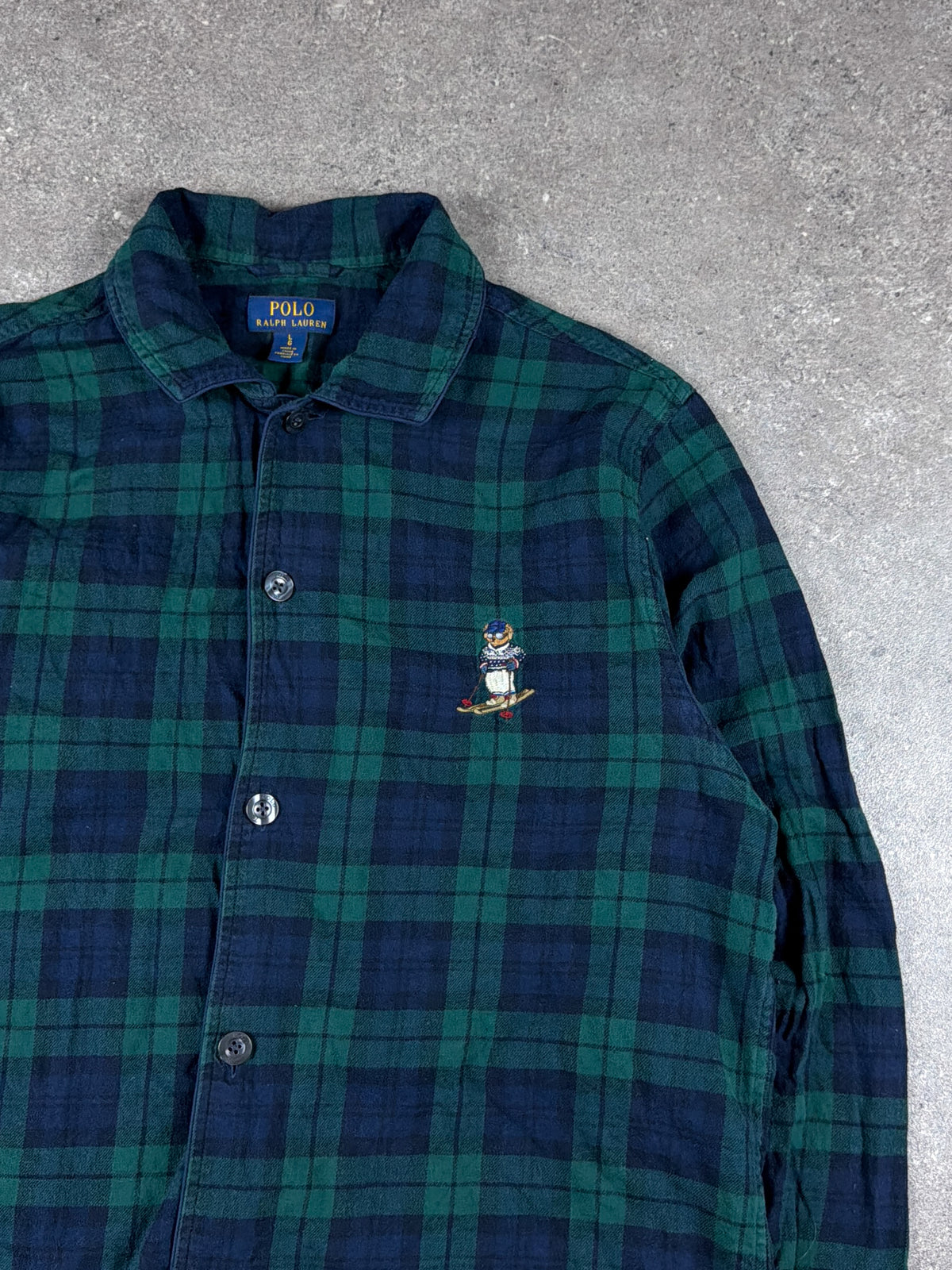 Polo Ralph Lauren Bear Checkered Shirt