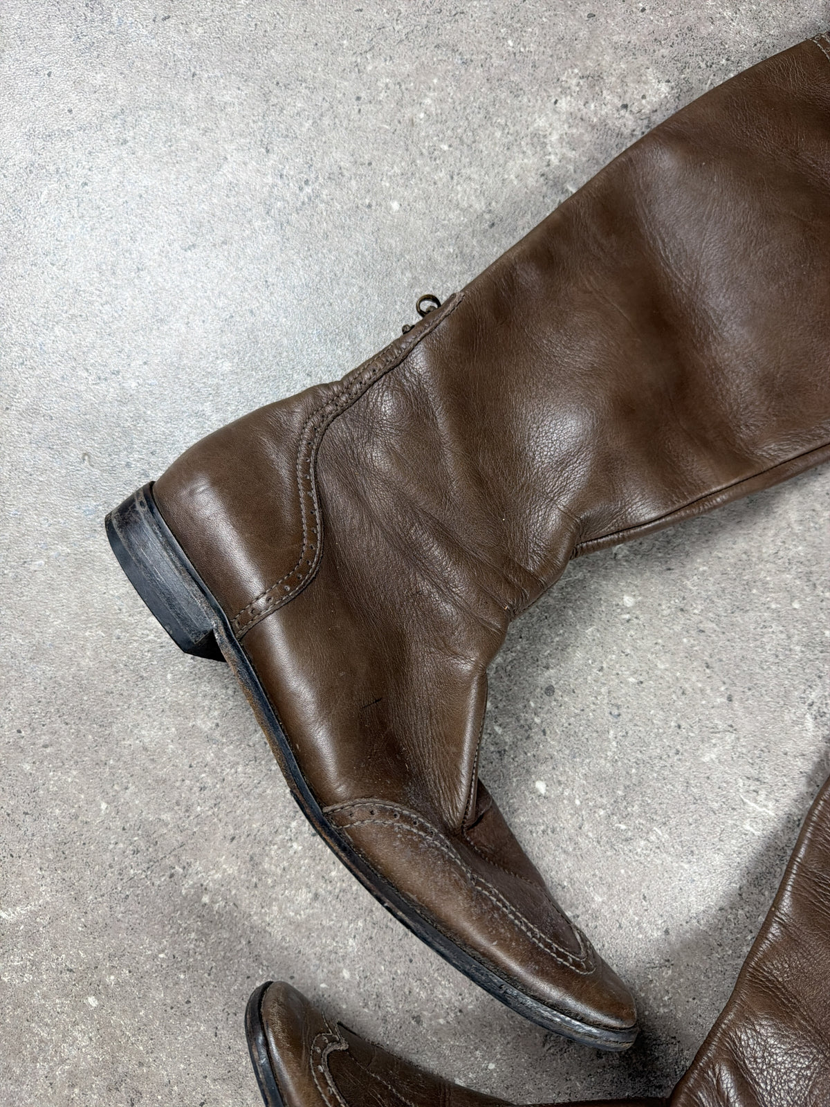Max Mara Leather Boots